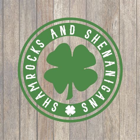 Shamrocks And Shenanigans Svg Everyday Party Magazine