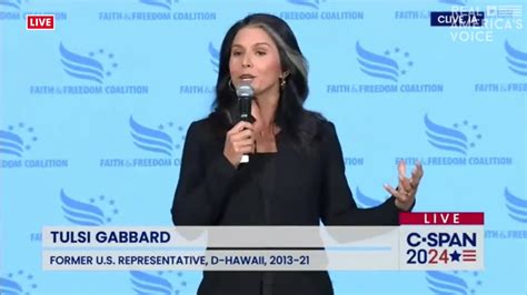 Former Rep Tulsi Gabbard The Democratic Party Seeks To Undermine