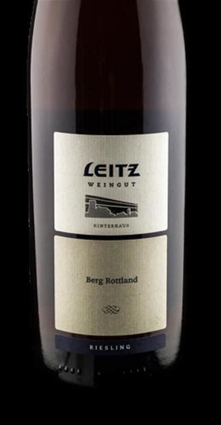 Weingut Josef Leitz R Desheimer Berg Rottland Riesling Hinterhaus