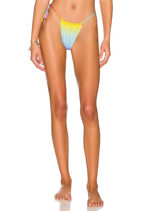 Monica Hansen Beachwear Paradise City Side Tie String Bikini Bottom In