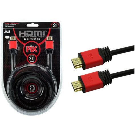 Cabo Hdmi Metros K Ultra Hd Filtro Pix Glacon