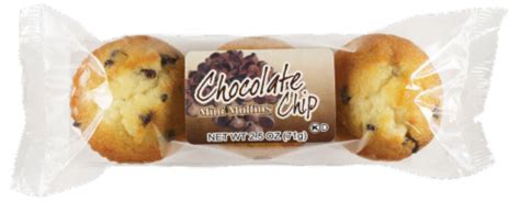 Cafe Valley Chocolate Chip Mini Muffins 3 Ct25 Oz Ralphs