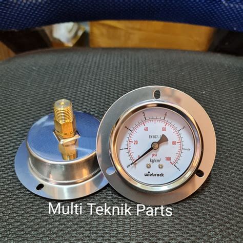 Jual Pressure Gauge Payung Stainless Kuningan Inch Kg Bar