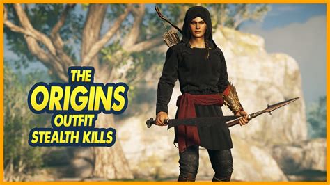 Assassins Creed Odyssey The Origins Outfit Stealth Kills No Hud