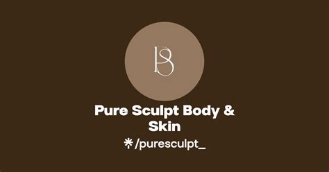 Pure Sculpt Body Skin TikTok Linktree