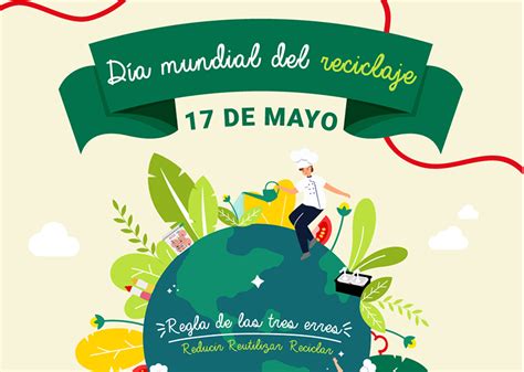 Día Mundial del Reciclaje Reducir Reutilizar y Reciclar la