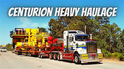 Centurion Transport Heavy Haulage Jobs In Western Australia YouTube