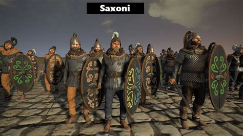 Total War Rome Ii Empire Divided Saxoni Faction Showcase