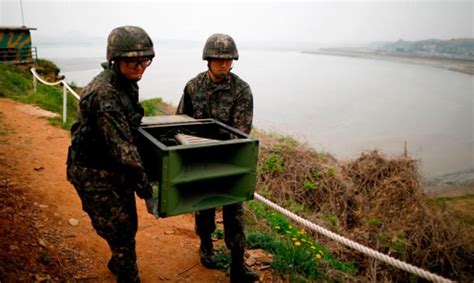 Corea Del Norte Y Sur Desmontan Altavoces De Propaganda En La Frontera