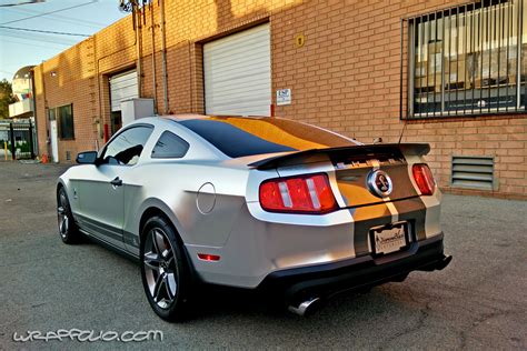 Frozen Shelby Mustang Wrap | Wrapfolio