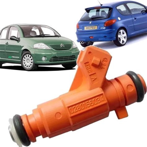 Bico Injetor Peugeot 206 307 Citroen C3 Berlingo Xsara 1 6 16v 2000