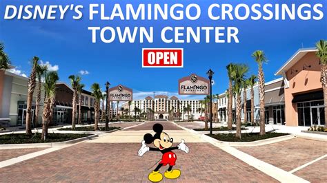 Disney's Flamingo Crossings Town Center at Walt Disney World - YouTube