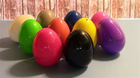 Learn Colors with Surprise Eggs - YouTube