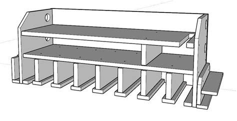 Pdf Build Plans Cordless Drill Holder Diy Plans Wall Mounted Drill Impact Tool Organizer Diy