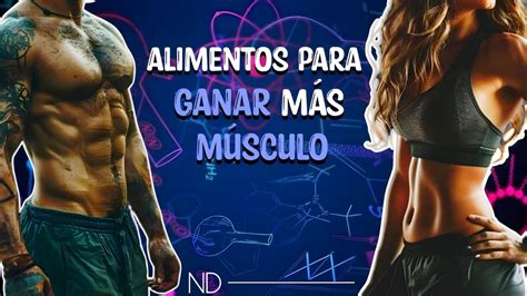 Alimentos BARATOS Para AUMENTAR Tu MASA MUSCULAR YouTube