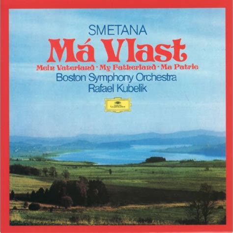 Release M Vlast By Bed Ich Smetana Boston Symphony Orchestra