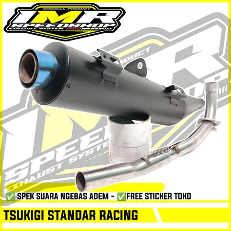 Jual KNALPOT TSUKIGI JUPITER Z Z1 MX 135 OLD NEW VEGA R ZR RR FORCE Fi