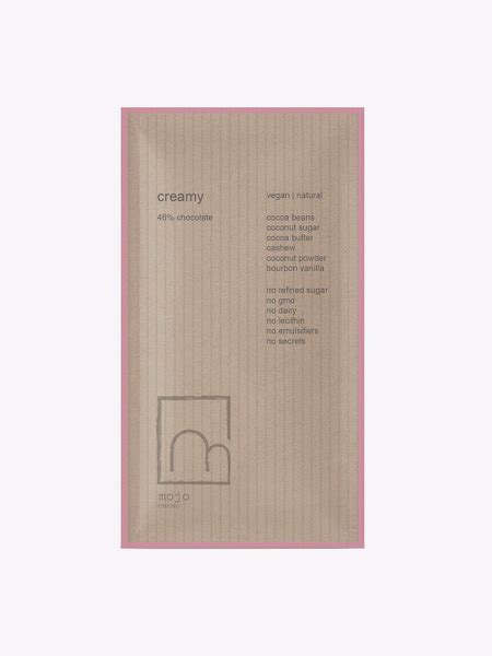Mojo Cacao Шоколад молочный Creamy, 20 г. - купить с доставкой по ...