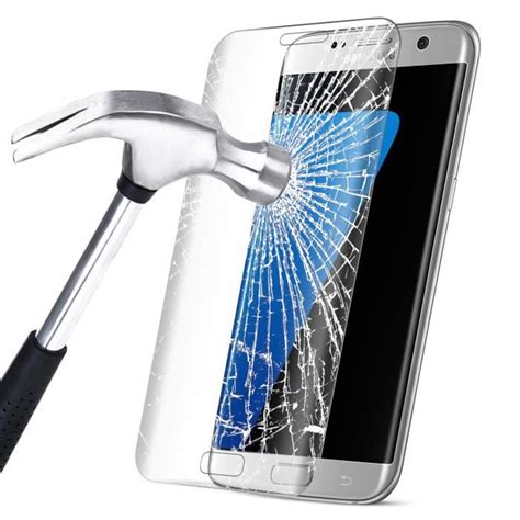 Film De Protection D Cran En Verre Tremp Pour Samsung Galaxy S Edge