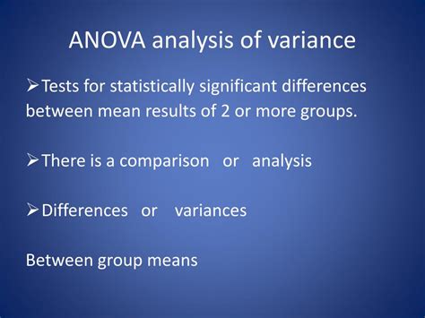 Ppt Analysis Of Variance Anova Powerpoint Presentation Free Download Id 6348512