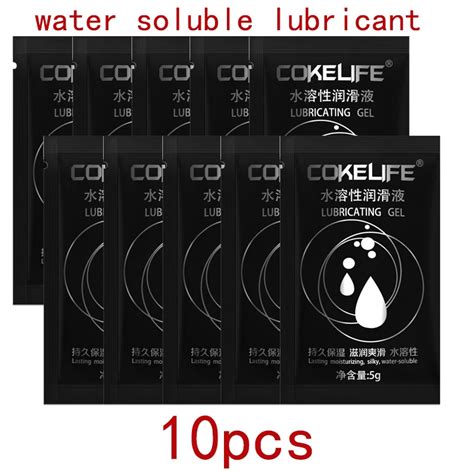 Pcs Lot G Small Bag Anal Vaginal Sex Lubricant Water Based Anal Smooth Oil Sex Products