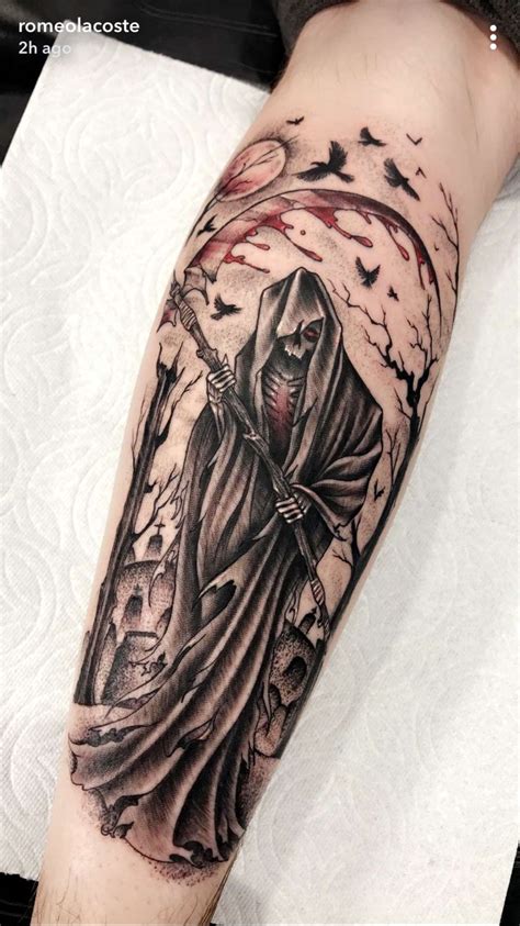 Pin By Matias Leiguarda On Tatuajes Grim Reaper Tattoo Tattoos One