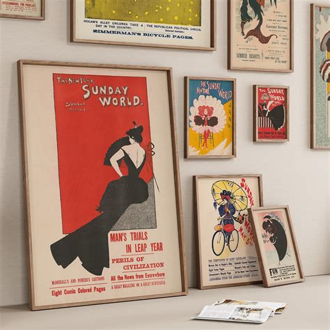 Set of 30 Vintage New York Posters Vintage Digital Art Prints Instant ...