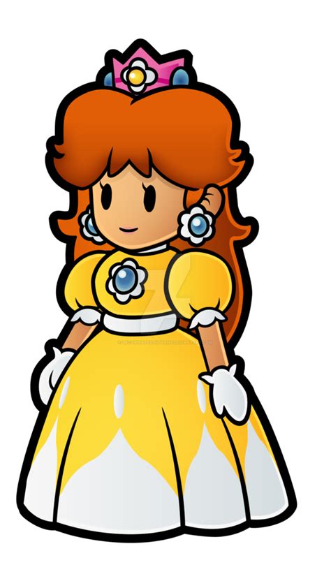 Paper Princess Daisy With Paper Daisy Original Design By Decapitated