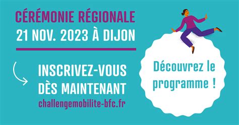 Cérémonie régionale Challenge de la Mobilité en Bourgogne Franche Comté