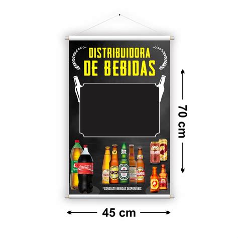 Banner Para Distribuidora De Bebidas Cerveja X Cm Modelo Pronto