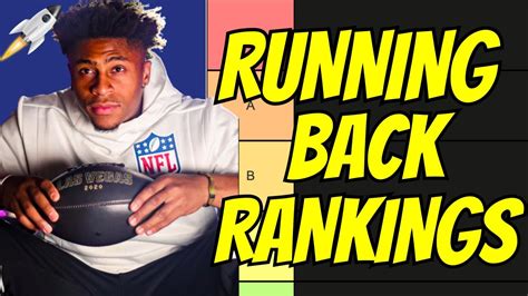 Top 20 Running Back Rankings And Tiers 2023 Fantasy Football Youtube