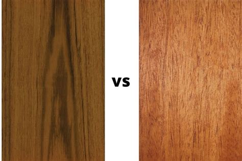 Teak Vs Mahogany Which Wood To Pick Pros And Cons