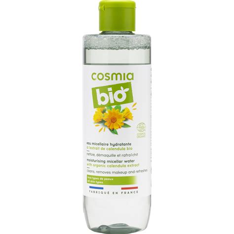 Test Cosmia Auchan Eau Micellaire Hydratante Lextrait De Calendula