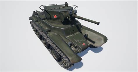 3D model bt-7 tank - TurboSquid 1617590