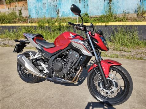 Honda Cb F Vermelha Sob Consulta Spanholi Motos