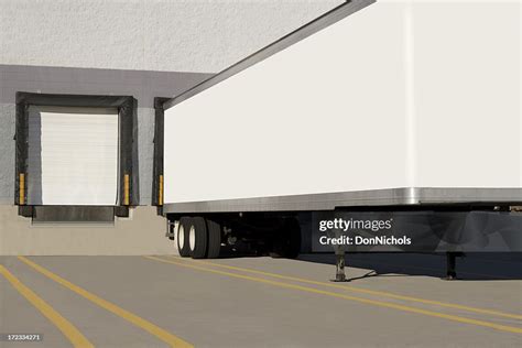 Semi Trailer At Loading Dock High-Res Stock Photo - Getty Images