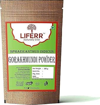 Amazon SPEC LIFERR Gorakhmundi Powder Sphaeranthus Indicus