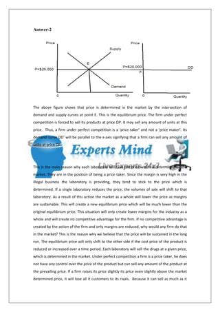 Microeconomics Sample Homework Help PDF