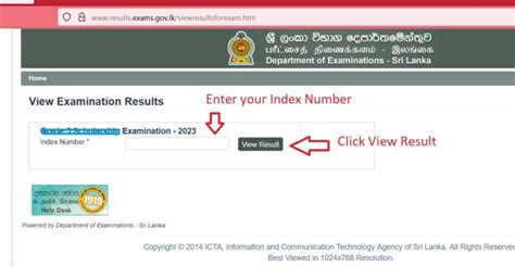 Results Exams Gov Lk O L Exam Results Gazette Lk