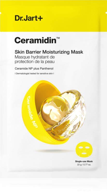 Dr Jart Ceramidin Skin Barrier Moisturizing Face Mask Maseczka