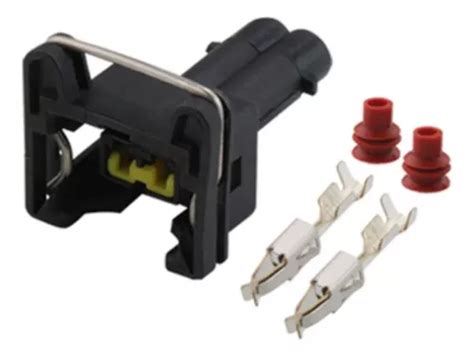 Kit Plug Conector Chicote Bico Injetor Universal Fueltech