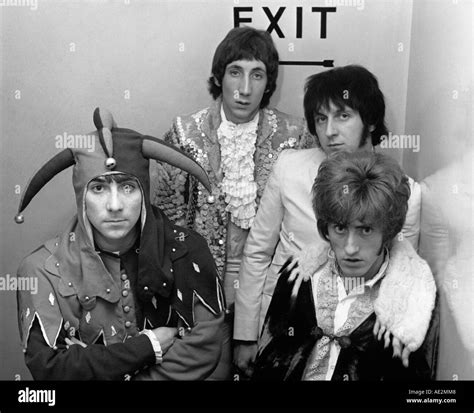 THE WHO In October 1967 From Left Keith Moon Pete Townshend John