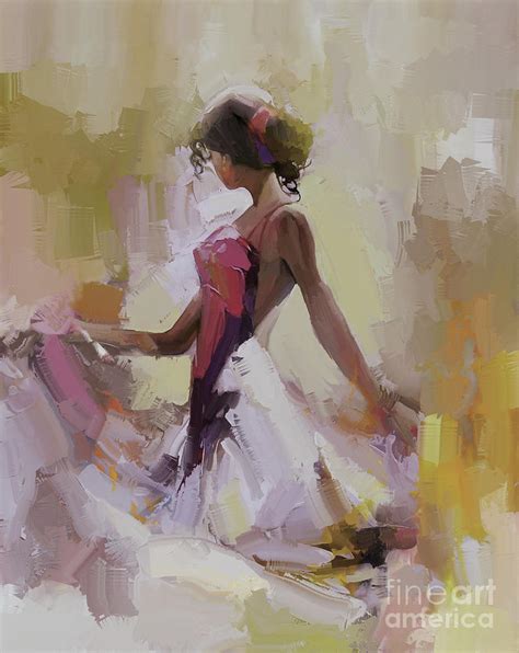 Dancing Female Art H Painting By Gull G Fine Art America