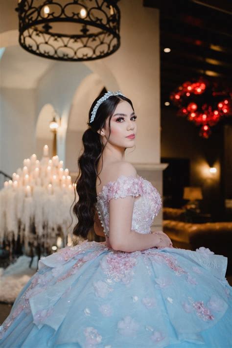 Vestidos De Quinceanera Azul Cielo