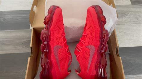 Nike Air Vapormax Flyknit Red Adding To My Fashion Collection Youtube