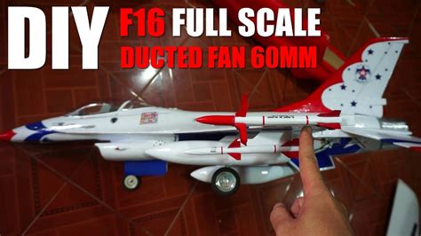 Make F Thunderbirds Full Scale Model Rc Jet Plane Homemade F Rc