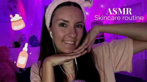 Asmr Soin Du Visage🧴roleplay Skincare Routine 🧖🏼‍♀️ Youtube