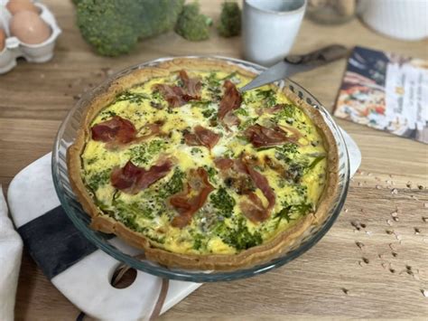 Recette De Tarte Brocolis Jambon Salade Verte