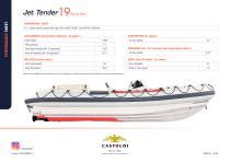 Jet Tender 19 RB SOLAS Castoldi PDF Catalogs Documentation