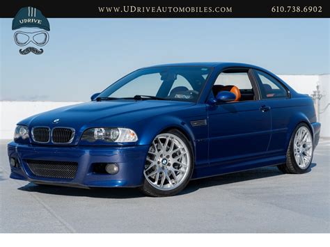 2006 BMW M3 E46 6 Speed Manual Competition Pkg Interlagos Blue Cinnamon